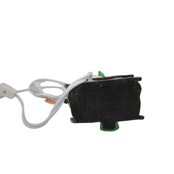 Vintage Hallmark Snowman‎ Electric Candle Holiday Christmas Baseball Cap Sleigh - Picture 3 of 5